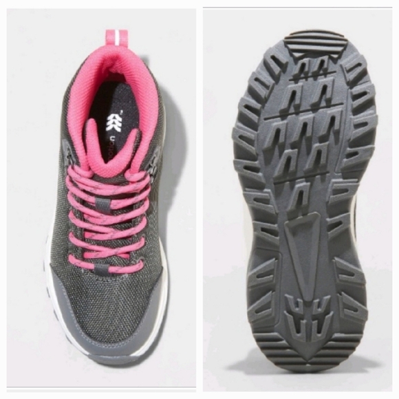 All in motion Kids Dawson Lace-up Winter Boots ~ Gray - Picture 1 of 16